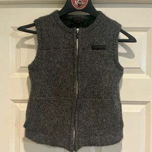 Ralph Lauren Gray Wool Vest